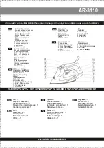 Предварительный просмотр 2 страницы ARESA AR-3110 Instruction Manual