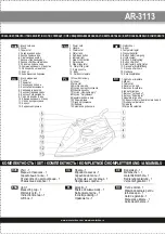 Предварительный просмотр 2 страницы ARESA AR-3113 Instruction Manual