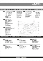 Предварительный просмотр 2 страницы ARESA AR-3123 Instruction Manual