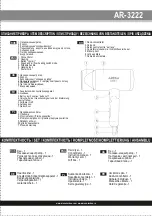 Предварительный просмотр 2 страницы ARESA AR-3222 Instruction Manual