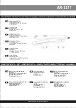 Предварительный просмотр 2 страницы ARESA AR-3317 Instruction Manual