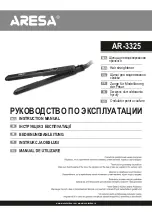 ARESA AR-3325 Instruction Manual предпросмотр