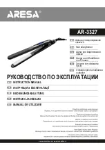 Предварительный просмотр 1 страницы ARESA AR-3327 Instruction Manual