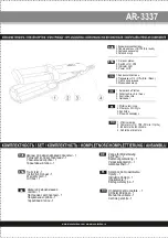 Preview for 2 page of ARESA AR-3337 Instruction Manual