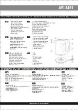 Preview for 2 page of ARESA AR-3451 Instruction Manual