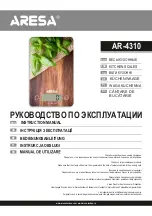 Предварительный просмотр 1 страницы ARESA AR-4310 Instruction Manual