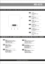 Предварительный просмотр 2 страницы ARESA AR-4310 Instruction Manual