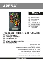 Предварительный просмотр 1 страницы ARESA AR-4312 Instruction Manual