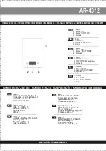 Предварительный просмотр 2 страницы ARESA AR-4312 Instruction Manual