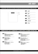 Предварительный просмотр 2 страницы ARESA AR-4401 Instruction Manual