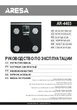 ARESA AR-4403 Instruction Manual предпросмотр