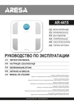 Предварительный просмотр 1 страницы ARESA AR-4415 Instruction Manual