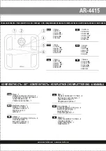 Предварительный просмотр 2 страницы ARESA AR-4415 Instruction Manual