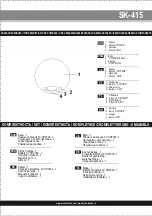 Preview for 2 page of ARESA SK-415 Instruction Manual