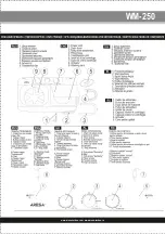 Preview for 2 page of ARESA WM-250 Instruction Manual