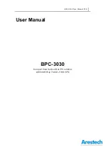 Arestech BPC-3030 User Manual предпросмотр