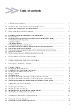 Preview for 2 page of Areva FP 61 Installation, Commisioning, Operation, Maintenenace