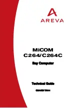 Areva MiCOM C264 Technical Manual предпросмотр