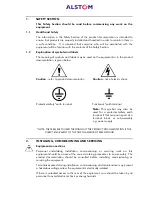 Предварительный просмотр 13 страницы Areva MiCOM P341 Operation Manual