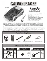 Preview for 2 page of Arexx Galvani Racer JSR-007 Quick Manual