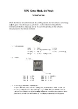 Предварительный просмотр 4 страницы Arexx JM3-GYRO Manual