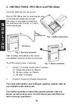 Предварительный просмотр 18 страницы Arexx PRO SENSOR Series Manual