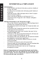 Preview for 3 page of Arexx TL-3TSN Manual