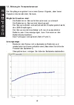 Предварительный просмотр 9 страницы Arexx TL-3TSN Manual