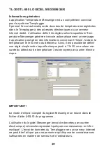 Предварительный просмотр 23 страницы Arexx TL-3TSN Manual