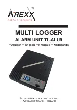 Arexx TL-ALU9 User Manual preview