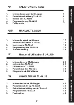 Предварительный просмотр 2 страницы Arexx TL-ALU9 User Manual