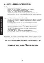 Предварительный просмотр 17 страницы Arexx TL-ALU9 User Manual