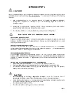 Preview for 3 page of ARG ARG-OM-027 Manual And User Manual