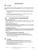 Preview for 3 page of ARG ARG-TX-900V-BP Manual And User Manual