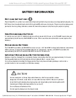 Preview for 6 page of ARG TX900 Bodypack Transmitter Manual & User Manual