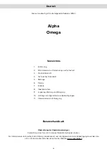 Preview for 99 page of ARGENTO ALPHA User Manual