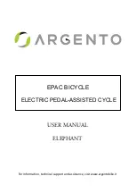 Preview for 1 page of ARGENTO ELEPHANT User Manual