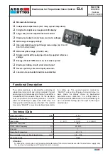 Preview for 1 page of Argo-Hytos EL6 Quick Start Manual