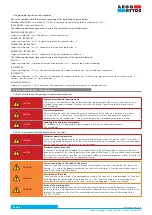 Preview for 8 page of Argo-Hytos SD3EX-B2 Operating Instructions Manual