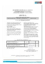 Preview for 2 page of Argo-Hytos VPP2-06-xV/xx-CE1017 Instructions For Use Manual