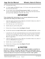 Preview for 245 page of Argo 1997 BF Service Manual