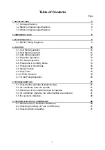 Preview for 3 page of Argo 387006112 Technical Data & Service Manual