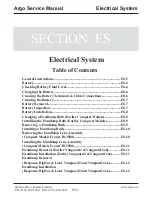 Argo 693-22 Service Manual preview