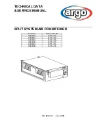 Preview for 1 page of Argo AD45MHG Service Manual