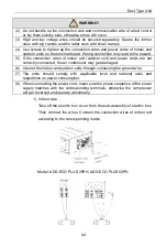 Предварительный просмотр 48 страницы Argo ADG ECO PLUS 100PH Installation Manual