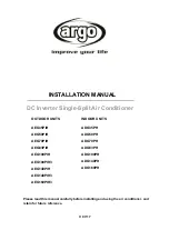 Argo ADG100PH Installation Manual предпросмотр