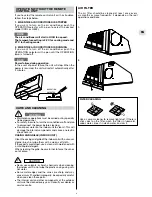 Preview for 9 page of Argo ADIBS13DC Operating Instructions Manual