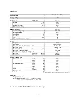 Preview for 6 page of Argo AE100SCL3 Technical Data & Service Manual