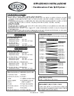 Preview for 5 page of Argo AE720SH Installation Instructions Manual