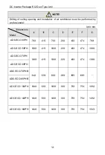 Preview for 86 page of Argo AEG ECO 100PIH User And Installation Manual